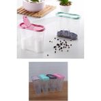 Collection Plastik Kapaklı Majör Baharatlık Baharat Saklama Kutusu Kabı - Şeffaf