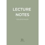 College Notes – Sage Green A4 Notebook for University & College Students: Minimalist Ruled Softcover Journal with Elegant Matte Finish – Perfect for Lecture Notes, Study Plans, and Academic Writing
