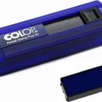 Colop Cep30 Mavi Kasa Mavi Keçe 18x47 mm Kaşe
