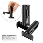 COLOP Pocket Plus 30 Cep Damgası | Kişisel Metin Plakası/Logolu | İsim Damgası Adres Damgası & Co Olarak Cep Damgası | 18 x 47 mm - 5 Satır Gövde Rengi Siyah