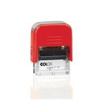 Colop Printer C10 Kırmızı Kasa Siyah Keçe 10x27 mm Kaşe