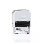 Colop Printer C20 Beyaz Kasa Siyah Keçe 14x38 mm Kaşe