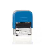 Colop Printer C20 Mavi Kasa Siyah Keçe 14x38 mm Kaşe
