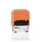 Colop Printer C20 Turuncu Kasa Siyah Keçe 14x38 mm Kaşe