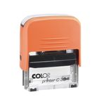 Colop Printer C30 Turuncu Kasa Siyah Keçe 18x47 mm Kaşe