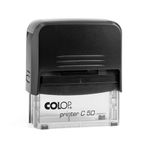 Colop Printer C50 Siyah Kasa Siyah Keçe 30x69 mm Kaşe
