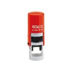 Colop R12 Yuvarlak Kırmızı Kasa Kırmızı Keçe 12 mm Kaşe