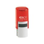 Colop R17 Yuvarlak Kırmızı Kasa Siyah Keçe 17 mm Kaşe