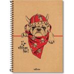 Color A4 Defter Düz 200 Syf Köpek Eco