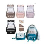 Color Bags 3 Lü Okul Çantası Çepli - Çok Renkli