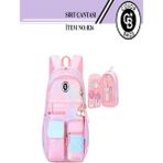Color Bags Okul Çantası 3 Renk B26