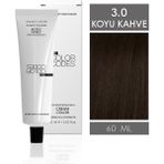 Color Codes Kalıcı Krem Saç Boyası 3.0 Koyu Kahve 60 ml