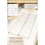 color house 4 Adet Çekmece Içi Baharatlık Düzenleyici Stant 30,5*13cm (KAVANOZLARI HARİÇTİR) Z305