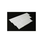color house 6 Adet Çekmece Içi Baharatlık Düzenleyici Stant Mutfak Dolap Içi Organizer (Beyaz Renk) Z305 Tek Ebat