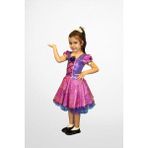 Color Kostüm Tiyatro Animasyon Kostümleri Tiyatro Animasyon Rapunzel - 5 - 6 Yaş - Lila - Mor
