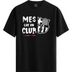 Color Luxe Barça Spirit - %100 Pamuklu Erkek Siyah Tişört - Premium Quality - 001-Renkli - 2XL