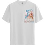 Color Luxe Easy Steps - %100 Pamuklu Erkek Beyaz Tişört - Premium Quality - 001-Renkli - 2XL