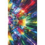 Color Mix Notebook #3 Kaleidoscope, Blank – 80 Pages (40 Sheets), 5.5″×8.5″, Softcover Journal for Writing, Drawing, Journaling, Note-taking, or Sketching.: A colorful space for your thoughts to grow.