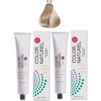 Color Naturel 9.11 Yoğun Küllü Sarı 2x100 ml Saç Boyası