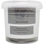 Color Naturel Go Platinum Beyaz Toz Açıcı 1000 G Etkili Saç Renk Açma Ürünü