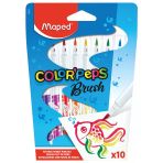 Color Peps Brush Fırça Uçlu Keçeli Kalem 12 Renk 3154148480105