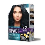 Color Space İnfinity Set Saç Boyası 1.1 Mavi Siyah