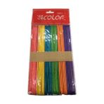 Colorbank Abeslang Aktivite Çubuğu 17MMX15CM 6 Renkli 50'li - 17 x 15 cm