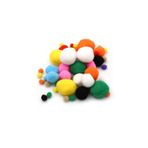 colorbank Renkli Eğlenceli Aktivite Ponpon Cpp-001