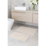 Colore Home Kaymaz Taban Yıkanabilir Peluş 2 Li Bej Banyo Paspası