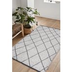 Colore Home Noa Dekoratif Halı Dokuma Halı Şönil Halı Desenli Kilim Gri