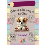 Colorea a los amigos de Cira.: De la A a la Z.