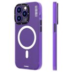 Colored Sand iPhone 13 Pro uyumlu Magsafe Buzlu Kılıf