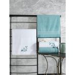 Colorful 4'lü Havlu Mint-Beyaz Hamam Seti