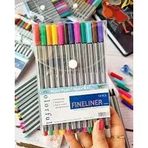 Colorful Fıneliner Tükenmez Kalem 12 Li Poşet