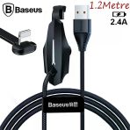 Colorful Suction Iphone Usb Şarj Kablosu 2.4A 1.2M-(5775)