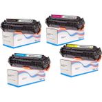 Colorful Toner CRG-718 Laserjet Pro 400 Color M451NW 4 Renk Muadil Toner 305A - Renkli