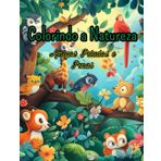 Colorindo a Natureza: Amigos Peludos e Penas