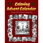 Coloring Advent Calendar: 24 Festive 3D Grayscale Pages with Cute Anthropomorphic Animals for a Creative Christmas Countdown (3D Adult Coloring Books)