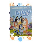 Coloring Book Bluey Boyama Kitabı Stickerlı Maskeli