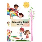Coloring Book: Color 100+ Animals, Birds, Flowers, Fruits & Plants For Boys & Girls: Coloring Book for Toddlers and Preschool Kids | Book and Coloring Pages (Kids Ages 3-6)