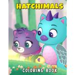 Coloring Book: Hours of Artistic Fun with Big and Bold Hatchimal's Illustrations Designed for Young Artists
