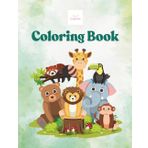 Coloring Book: Packed with 100 unique and fun outlines, this coloring book invites kids to explore their creativity while painting animals, nature, vehicles, and more — one exciting page at a time!