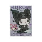 Coloring Book Sticker ve Maskeli Boyama Kitabı kuromi