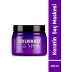 Colorinn Keratinli Saç Maskesi 500 ml – Hasar Görmüş Saçlar için Besleyici ve Onarıcı Bakım, Haftada 2-3 Kullanım