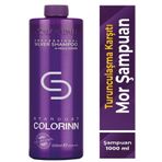 Colorinn Tüm Saçlar İçin 1000 ml Parlaklık Verici Mor Şampuan