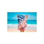 Colorix Tekstil Plaj Havlusu 75x150 cm Çok Renkli Model 1011, CCPH1011
