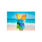 Colorix Tekstil Plaj Havlusu 75x150 cm Çok Renkli Model 1285, CCPH1285