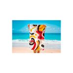 Colorix Tekstil Plaj Havlusu 75x150 cm Çok Renkli Model 1288, CCPH1288