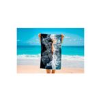 Colorix Tekstil Plaj Havlusu 75x150 cm Çok Renkli Model 1297, CCPH1297