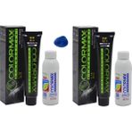 Colormax 008 Mavi Düzeltici + Oksidan Krem 90 ml 2'li